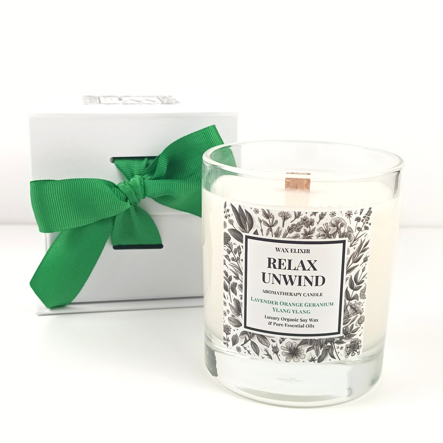 Relax & Unwind Ritual Candle • Lavender • Orange • Geranium • Ylang Ylang