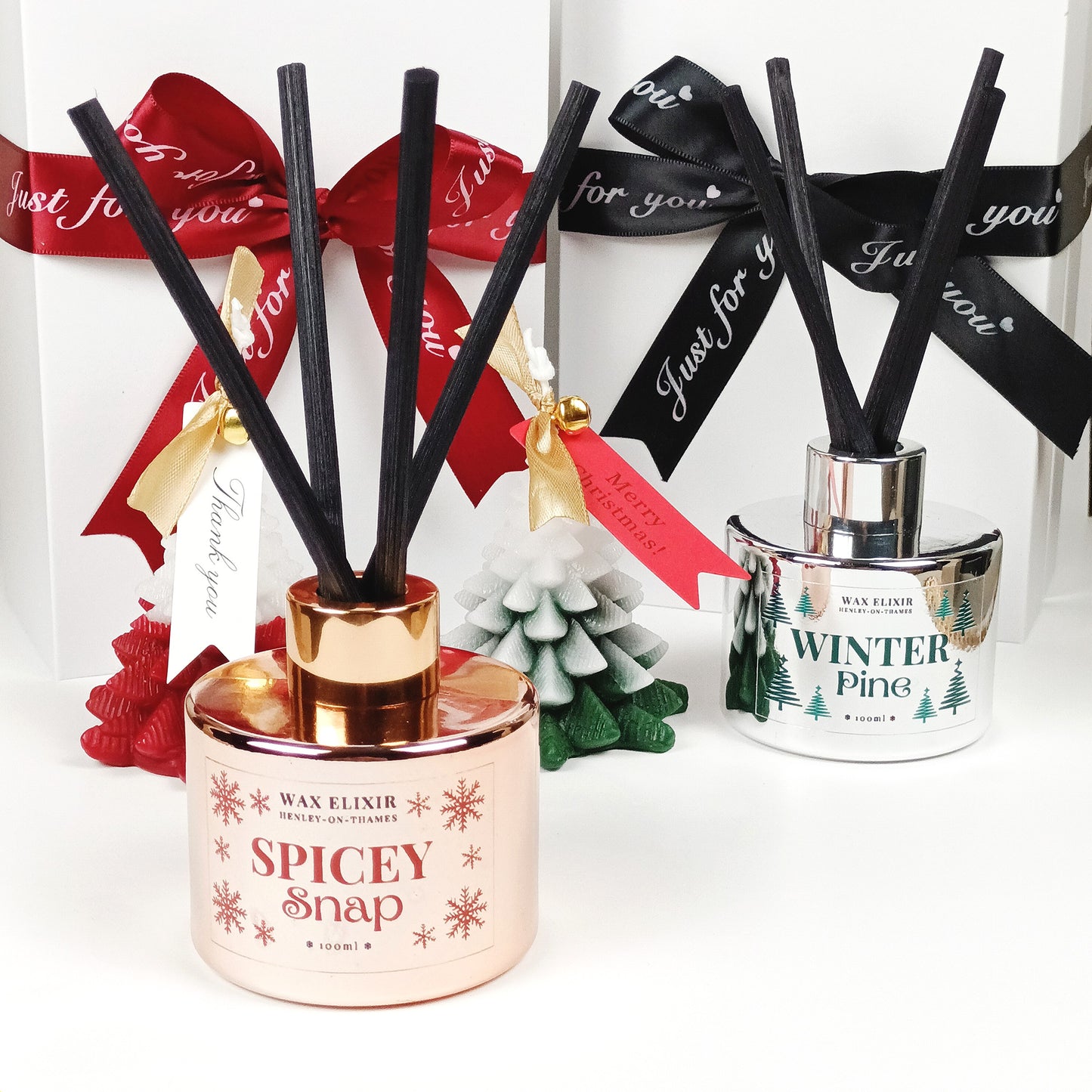 Spicey Snap Christmas Reed Diffuser