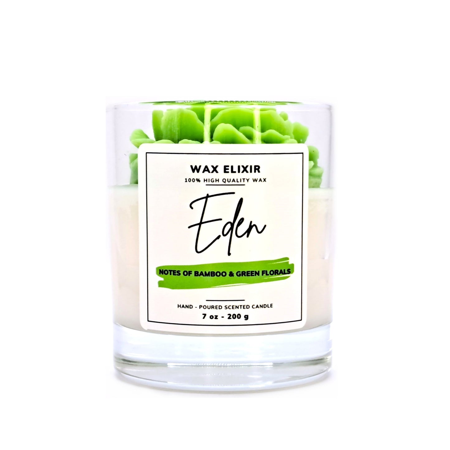 Eden Luxury Scented Flower Candle
