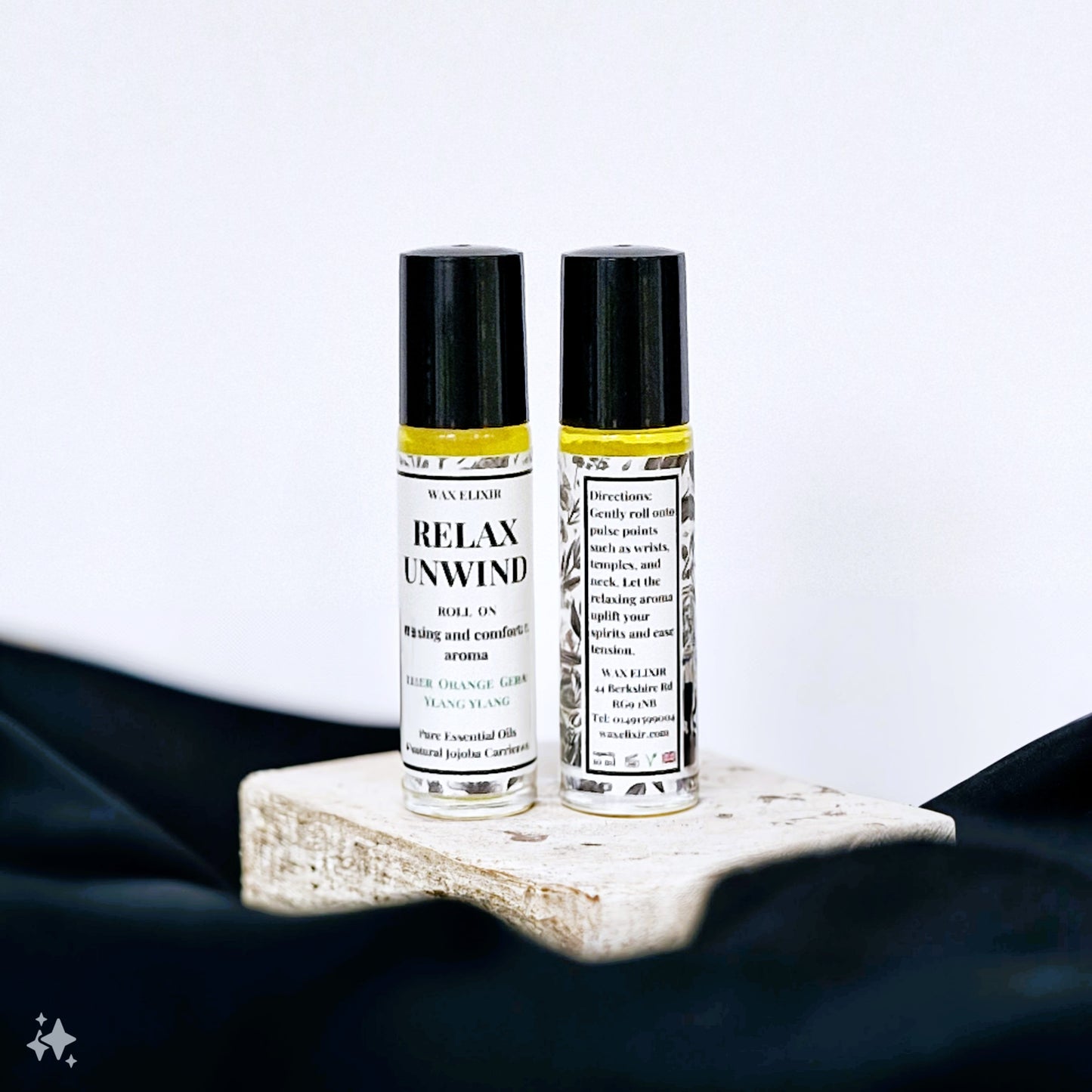 Relax Unwind Aromatherapy Roll-On CALMING • UPLIFTING • COZY VIBES