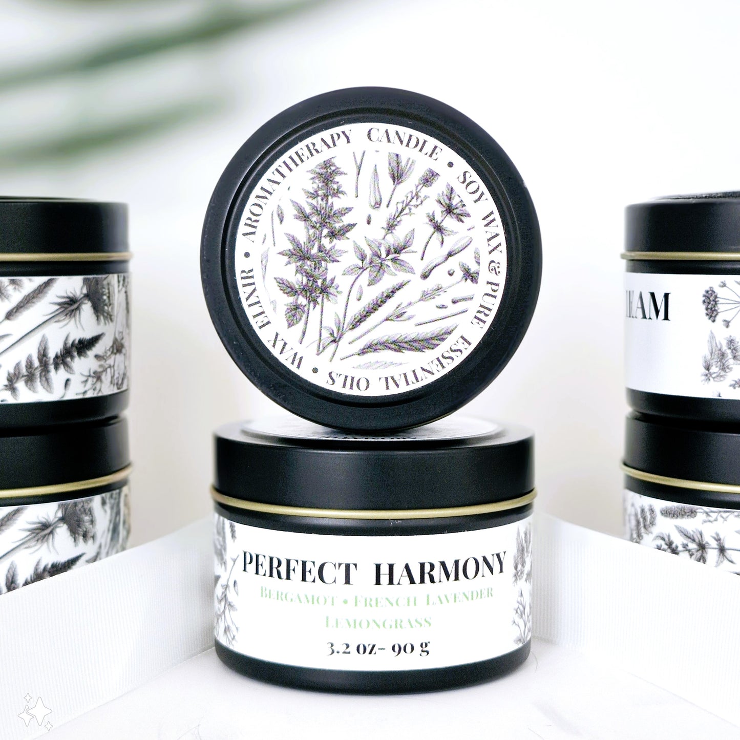 Perfect Harmony Aromatherapy Tin Candle 90g BALANCING • UPLIFTING • CALMING