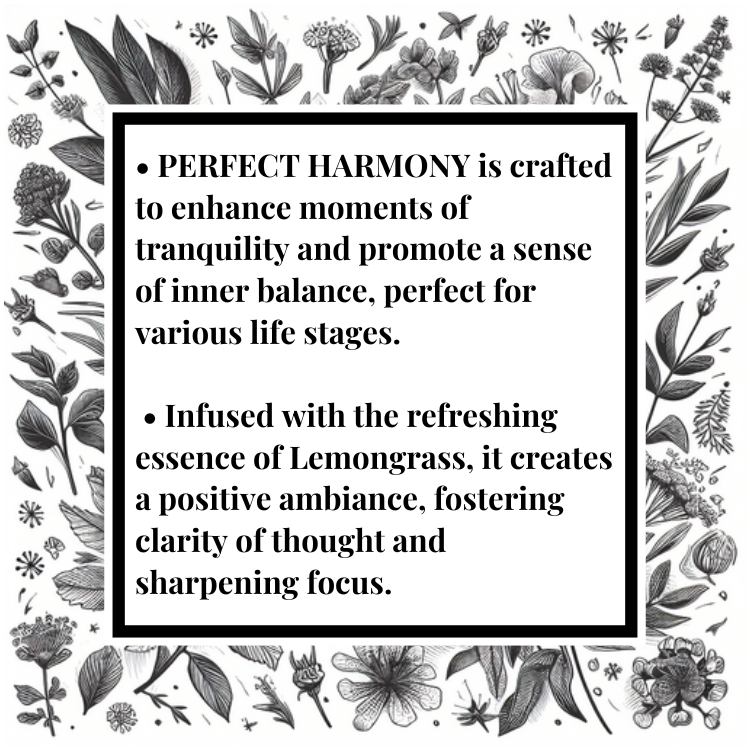 Perfect Harmony Aromatherapy Tin Candle 90g BALANCING • UPLIFTING • CALMING