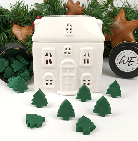 White House Wax Burner and Christmas Tree Wax Melts