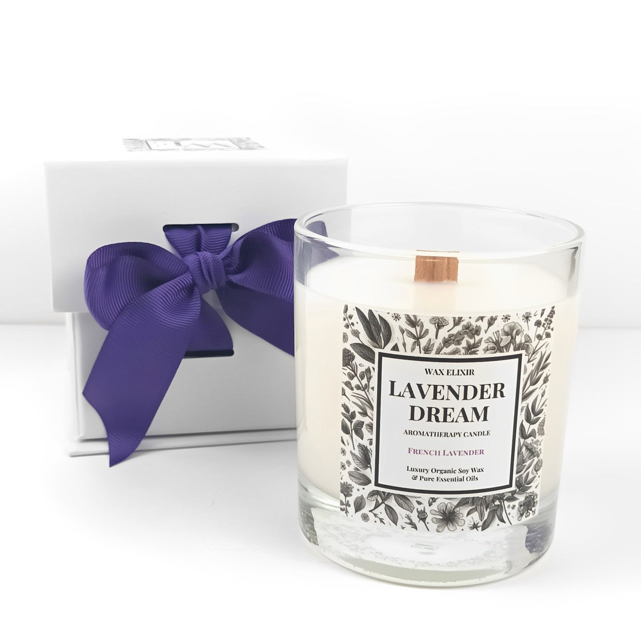 Lavender Dream Aromatherapy Candle CALMING • SLEEPING • RELAXING