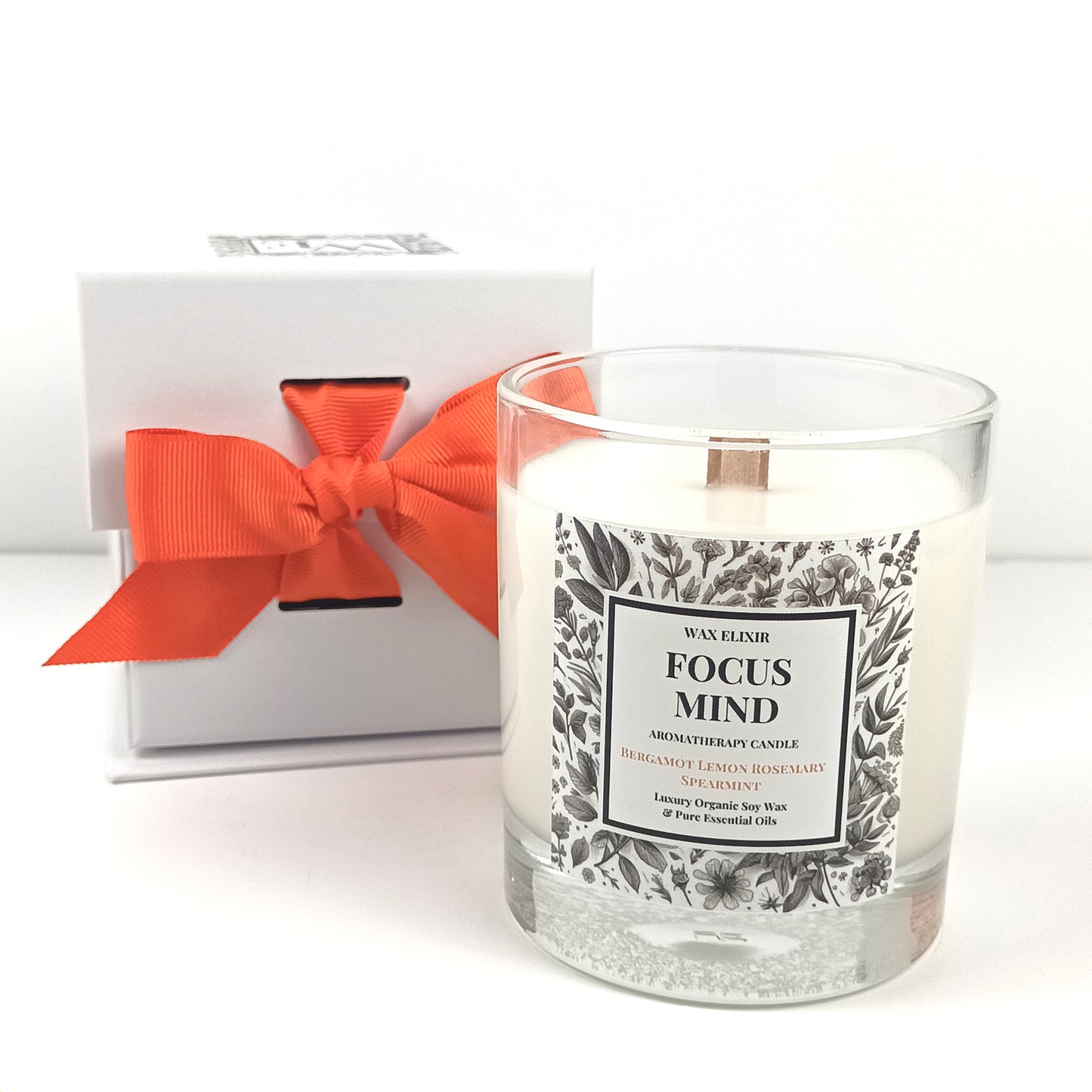 Focus Mind Aromatherapy Candle MEMORY ENHANCE • REFRESHING • ENERGIZING