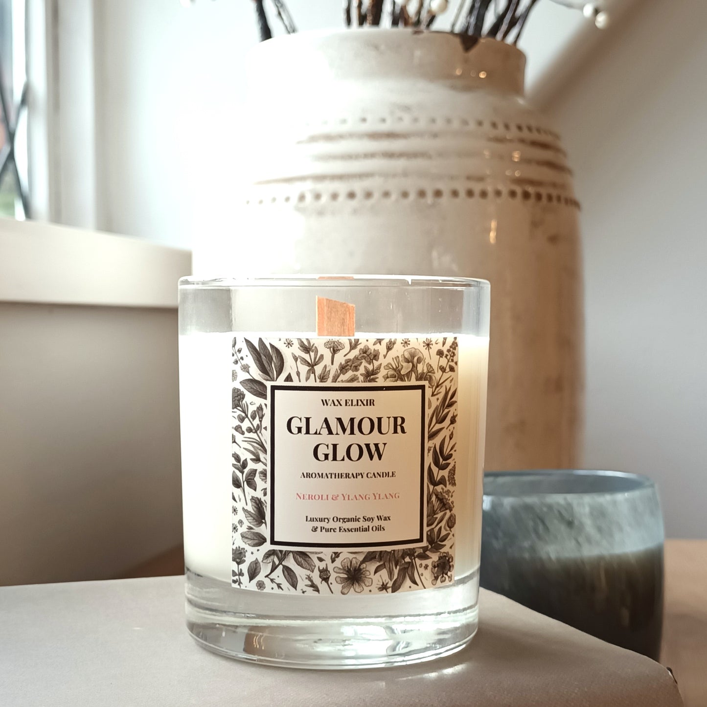 Glamour Glow Aromatherapy Candle RADIANT • HAPPY • UPLIFTING