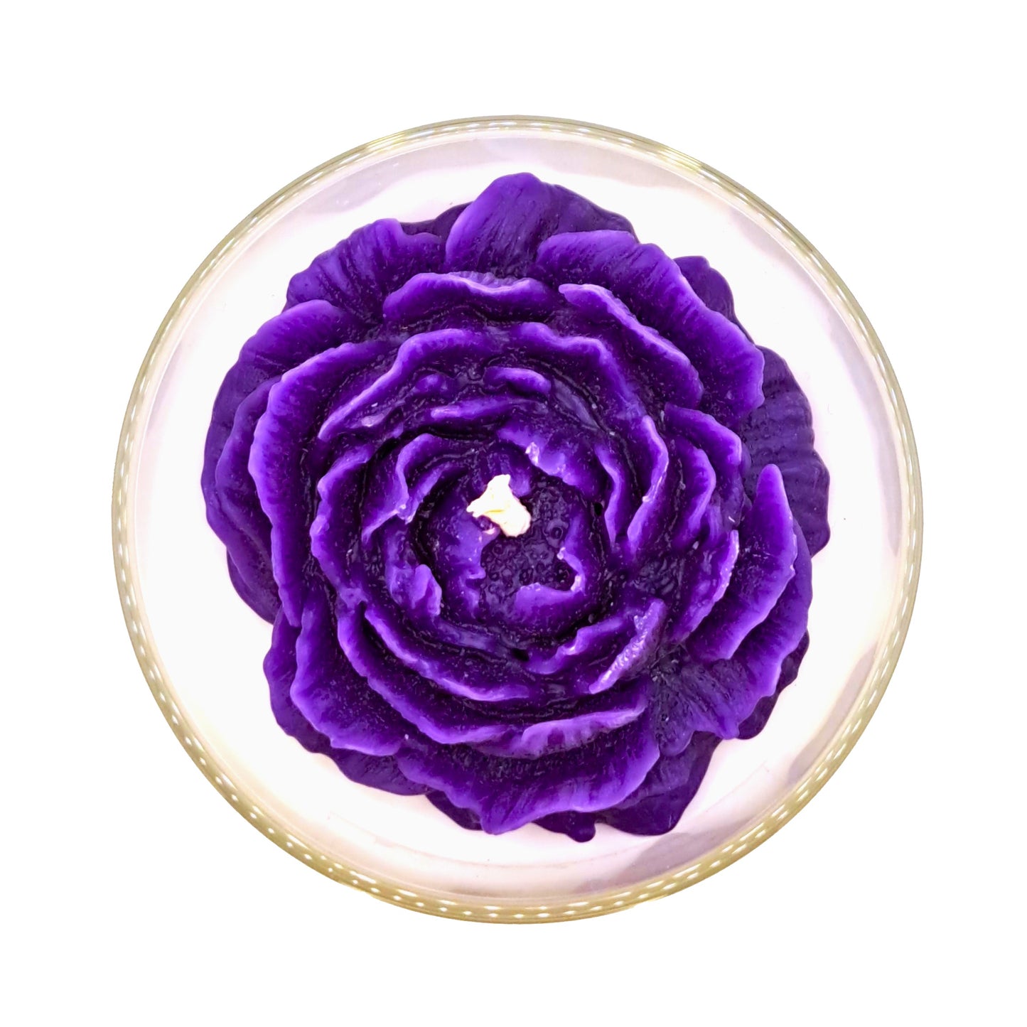 Indigoletta Luxury Scented Flower Candle