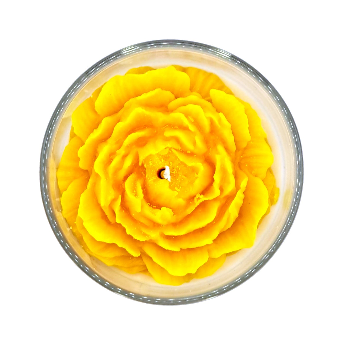 Sunshine Luxury Scented Flower Candle