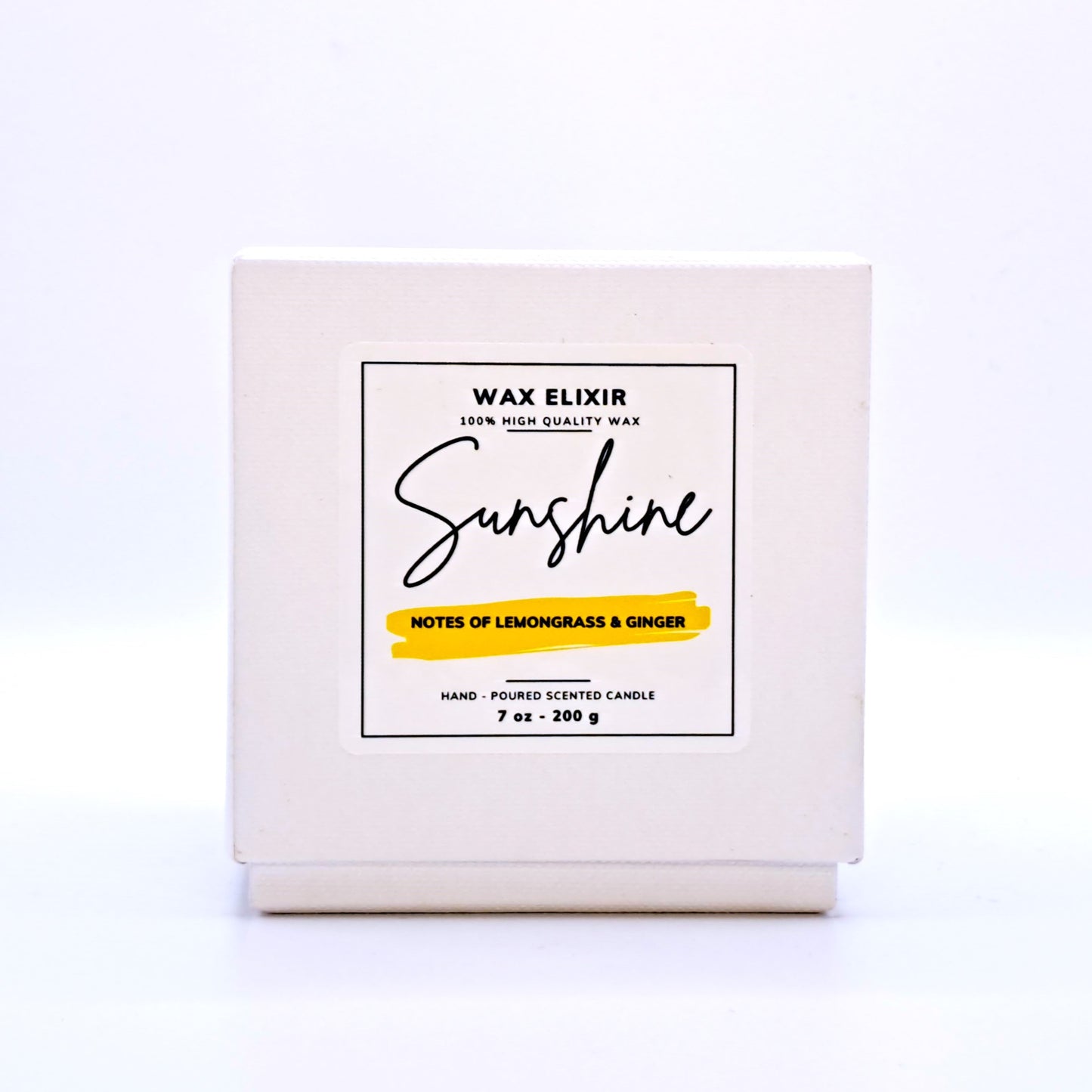 Sunshine Luxury Scented Flower Candle